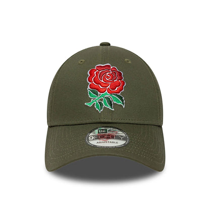 This is a Rugby Football Union Seasonal Green 9FORTY Adjustable Cap 2