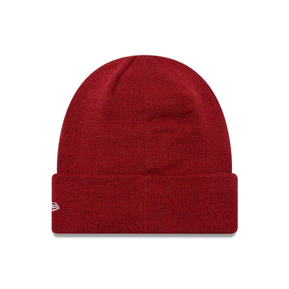 This is a Rugby Football Union Polylana Dark Red Cuff Knit Beanie Hat 2