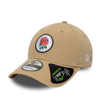 This is a Rugby Football Union Repreve® Beige 9FORTY Adjustable Cap 1