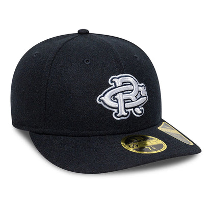 This is a Cedar Rapids Kernels MiLB Block Letter Navy Low Profile 59FIFTY Fitted Cap 4