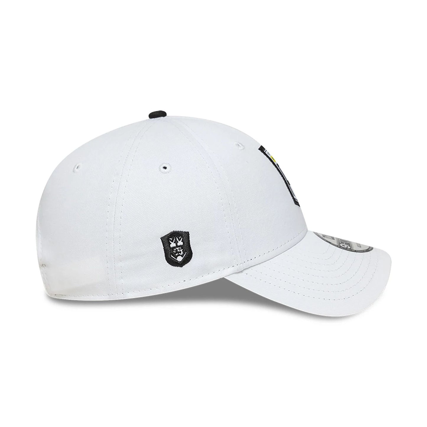 This is a PIO FC Kings League New Season White 9FORTY Adjustable Cap 6