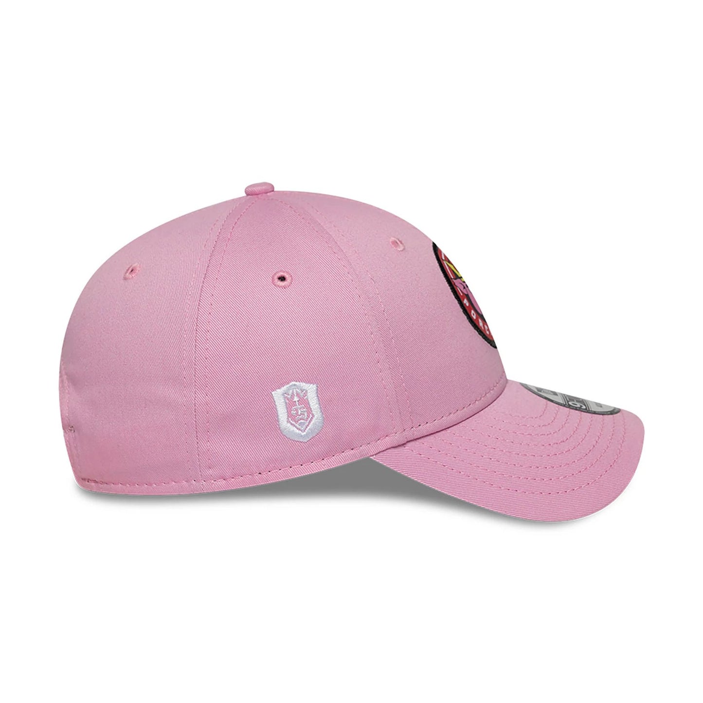 This is a Porcinos FC Kings League New Season Pastel Pink 9FORTY Adjustable Cap 6