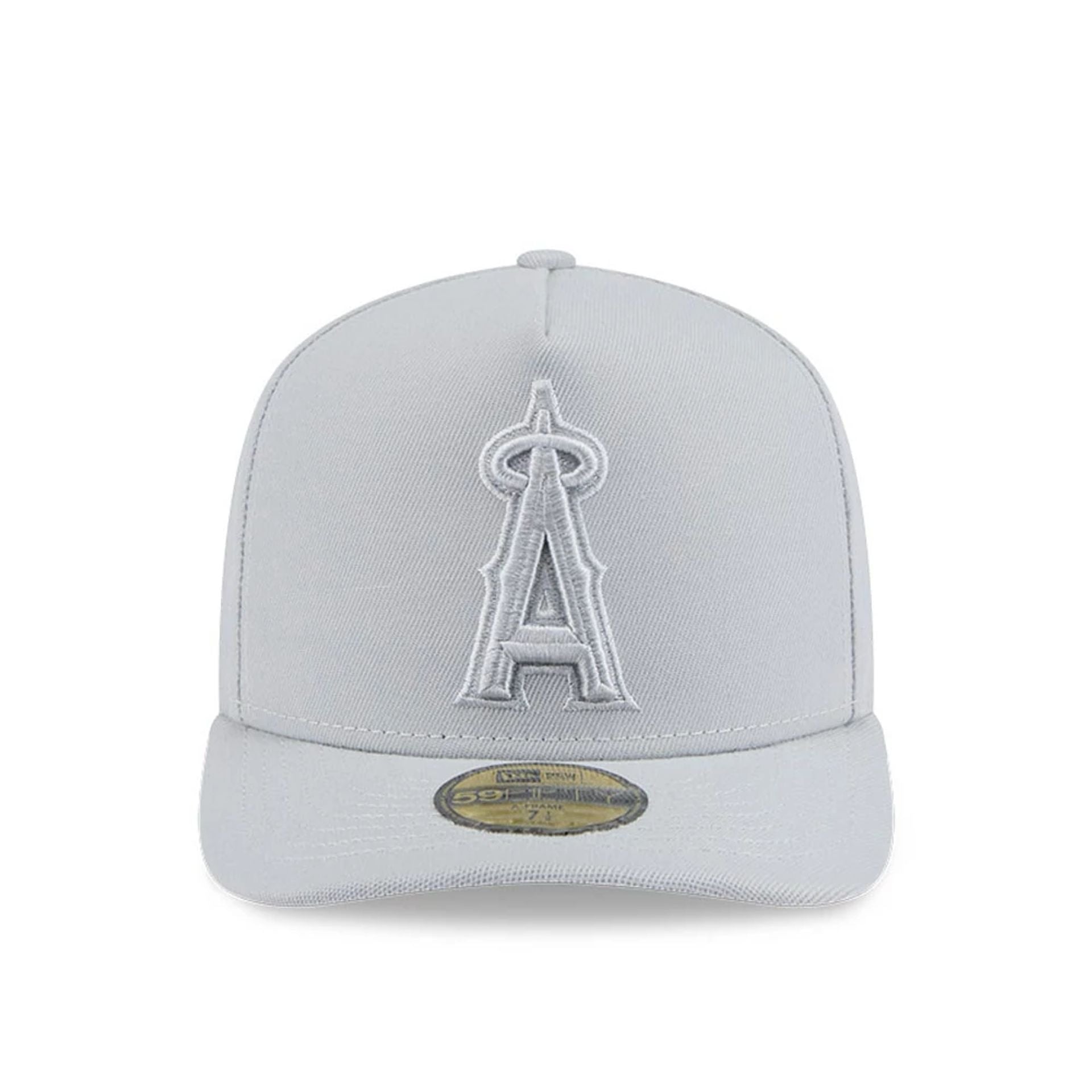 This is a LA Angels Colour Pack Grey A-Frame 59FIFTY Fitted Cap 2