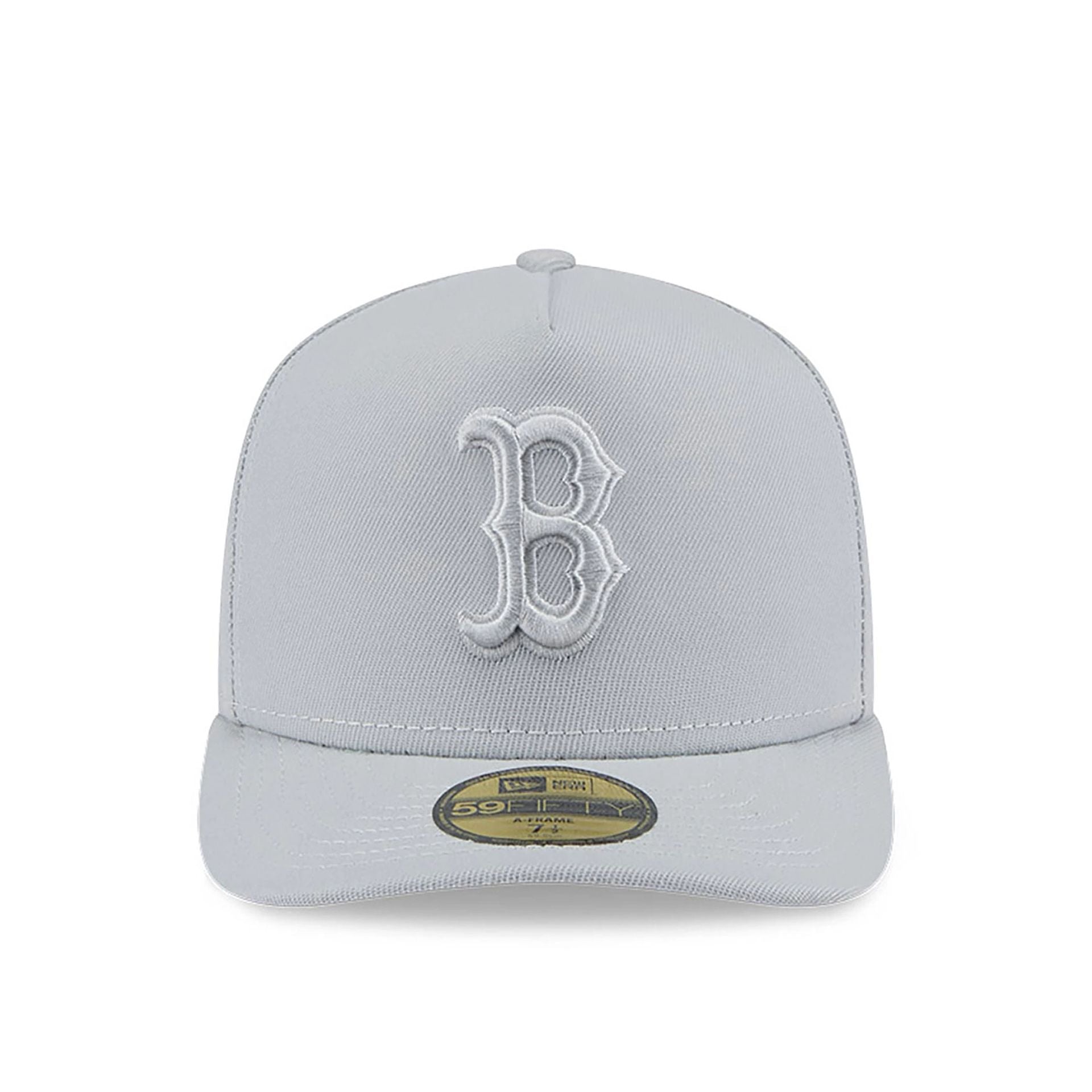 This is a Boston Red Sox Colour Pack Grey A-Frame 59FIFTY Fitted Cap 2