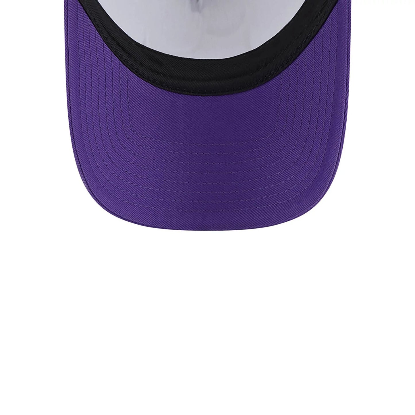 This is a LA Lakers NBA All Star Game 2025 Fan Pack Purple 9FORTY A-Frame Adjustable Cap 4