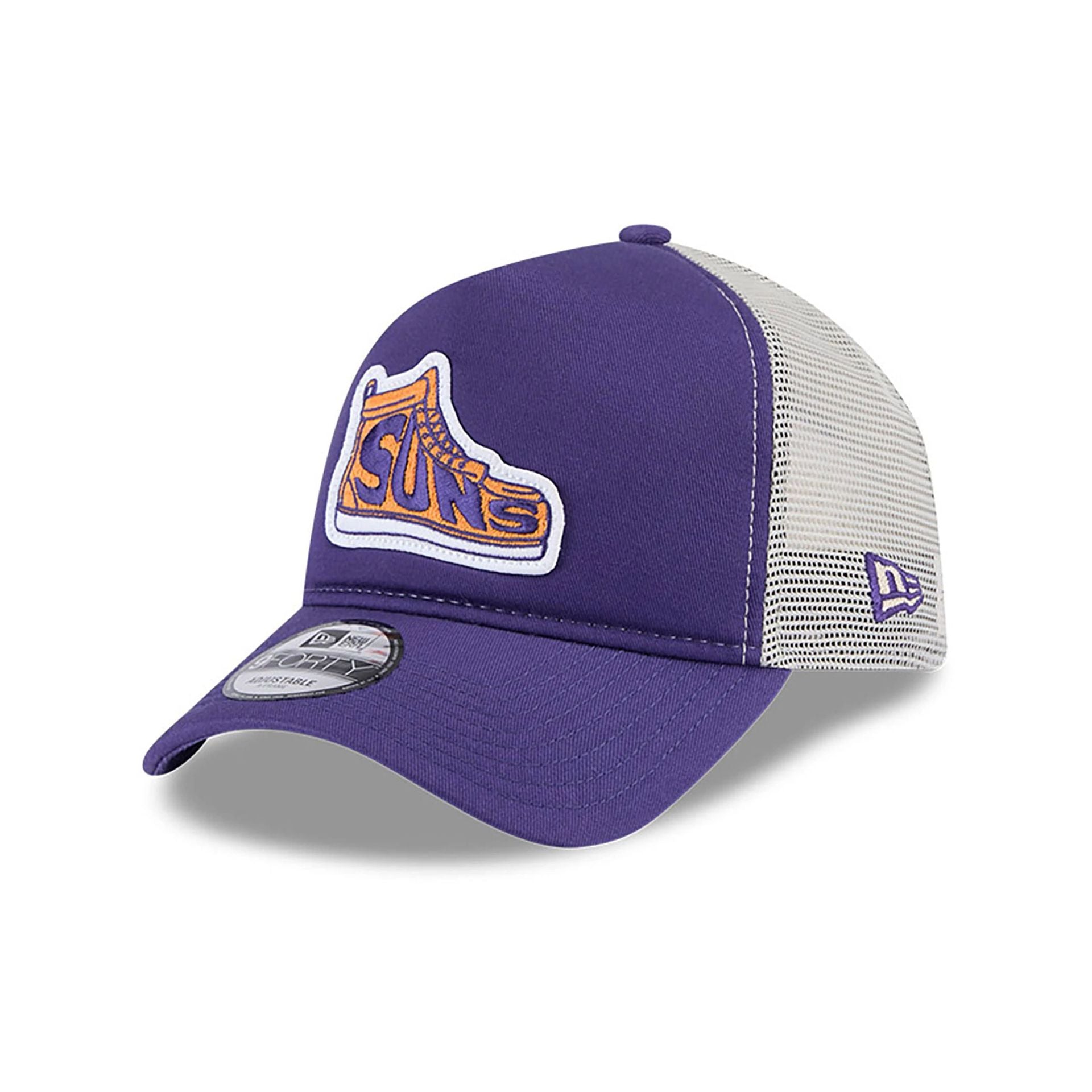 This is a Phoenix Suns NBA All Star Game 2025 Fan Pack Dark Purple 9FORTY A-Frame Adjustable Cap 1