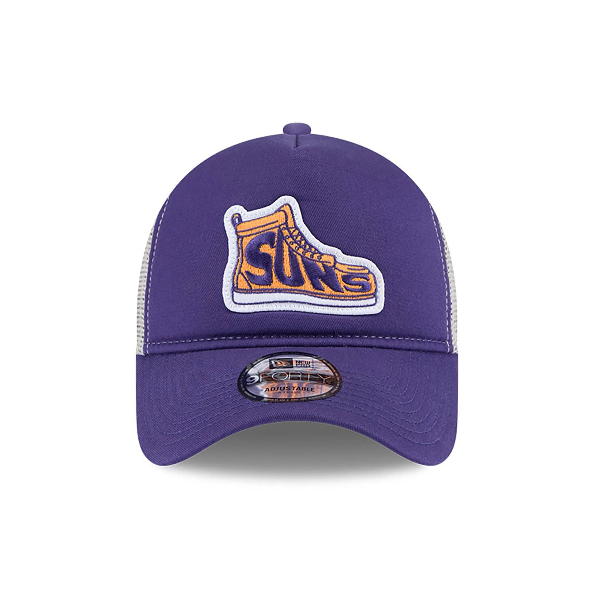 This is a Phoenix Suns NBA All Star Game 2025 Fan Pack Dark Purple 9FORTY A-Frame Adjustable Cap 2