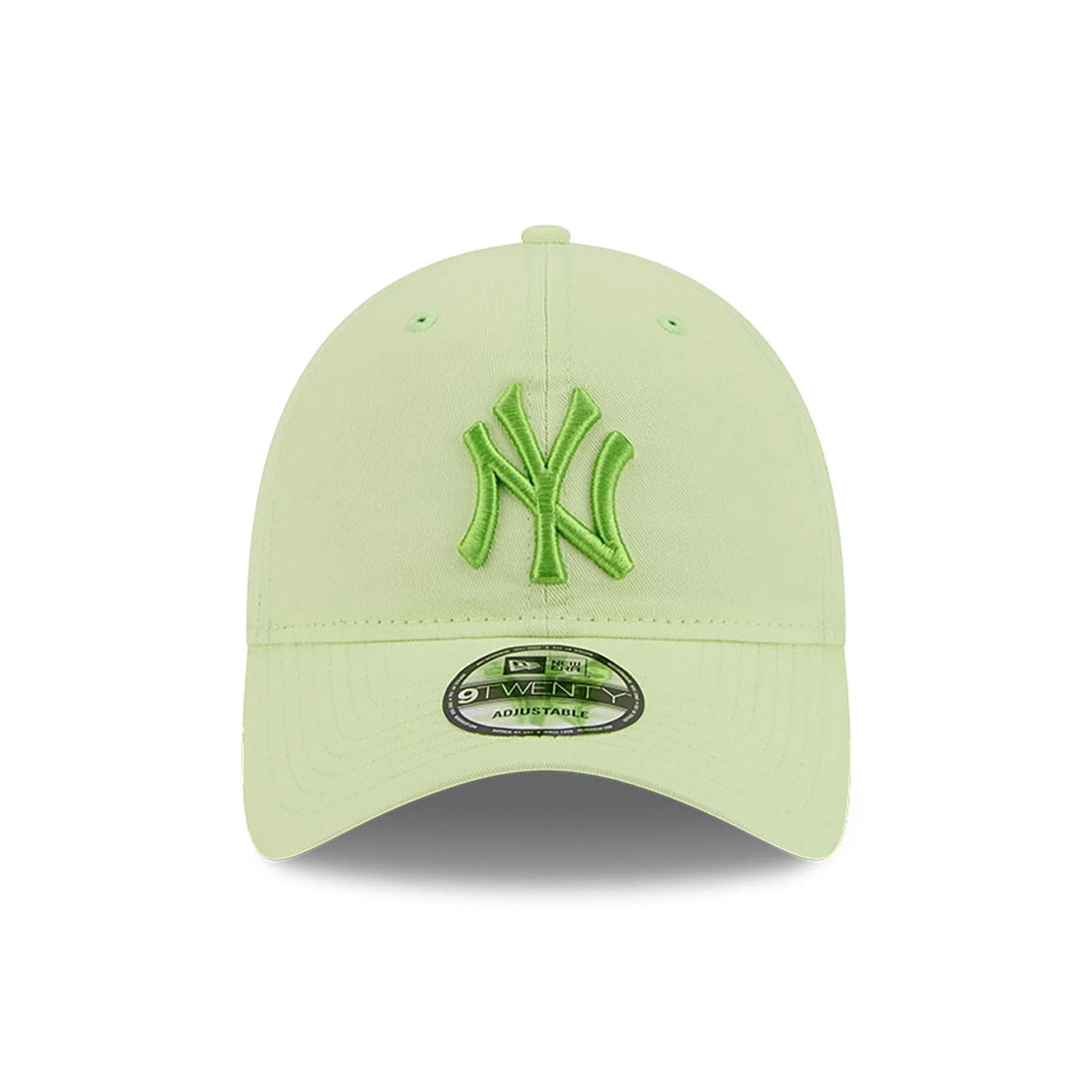 This is a New York Yankees Spring Training Fan Pack 2025 Pastel Green 9TWENTY Adjustable Cap 2