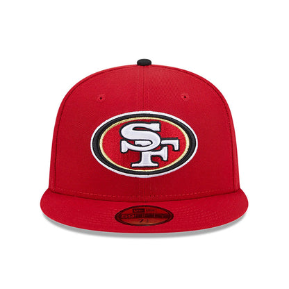 This is a San Francisco 49ers FELT x NFL Red 59FIFTY Fitted Cap 3