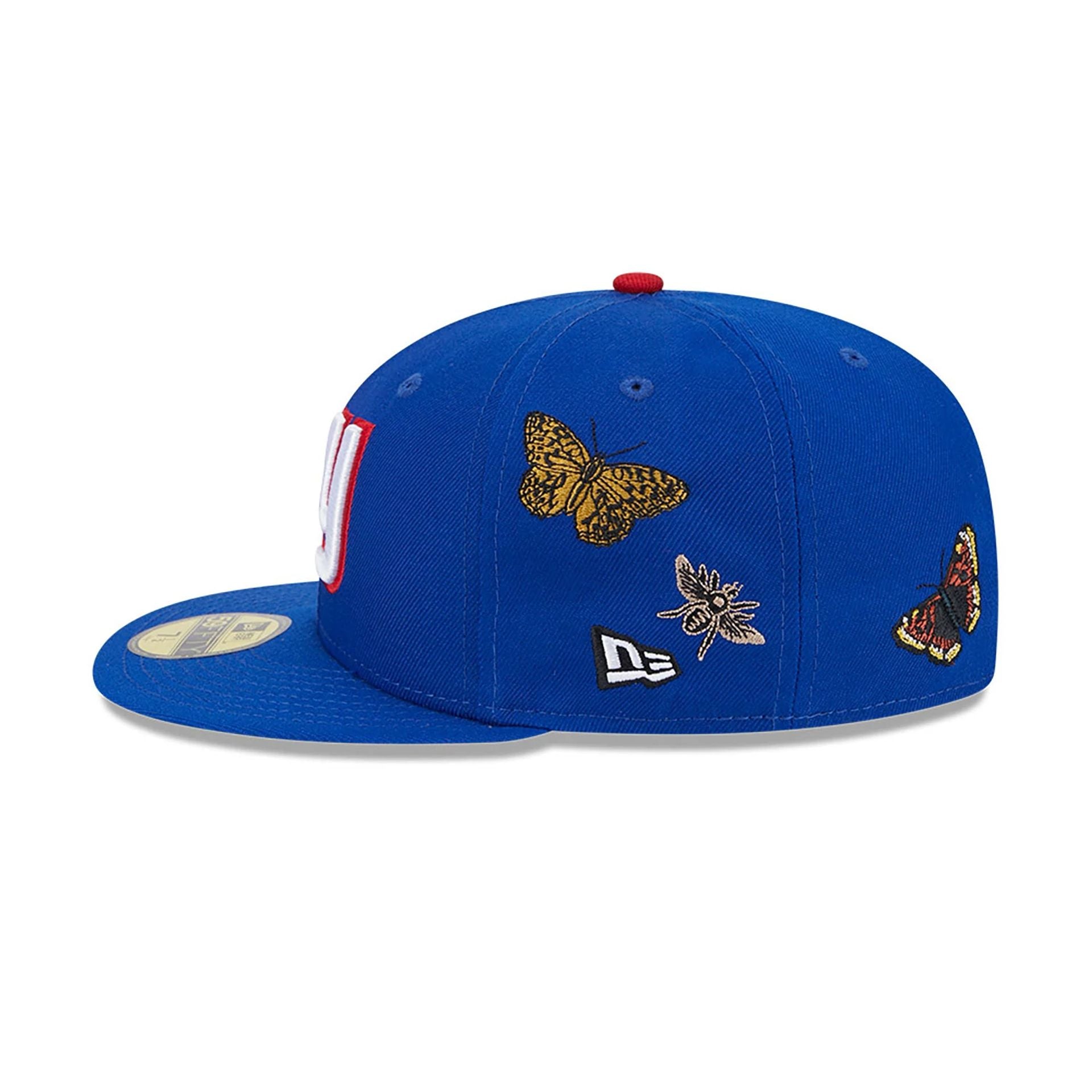 This is a New York Giants FELT x NFL Blue 59FIFTY Fitted Cap 7