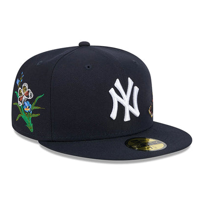 This is a New York Yankees Felt x MLB Navy 59FIFTY Fitted Cap 4