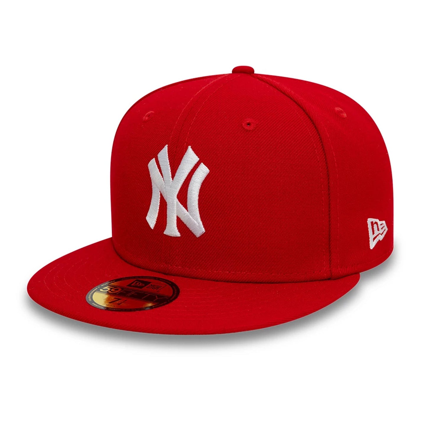 This is a AC Milan x New York Yankees Red 59FIFTY Fitted Cap 4