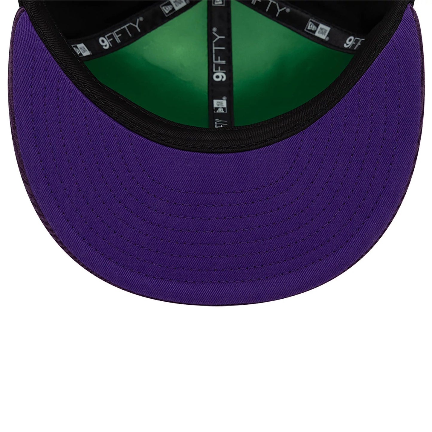 This is a Joker Script Black 9FIFTY Snapback Adjustable Cap 2