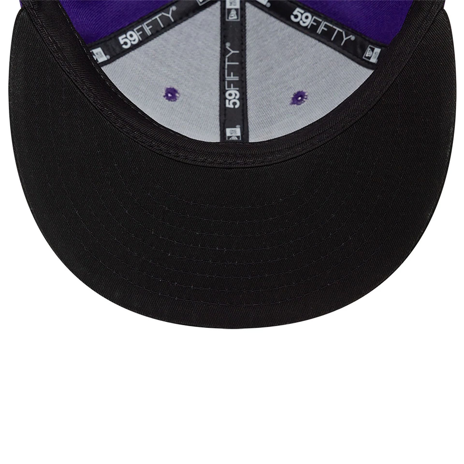 This is a Joker Smile Purple 59FIFTY Fitted Cap 4