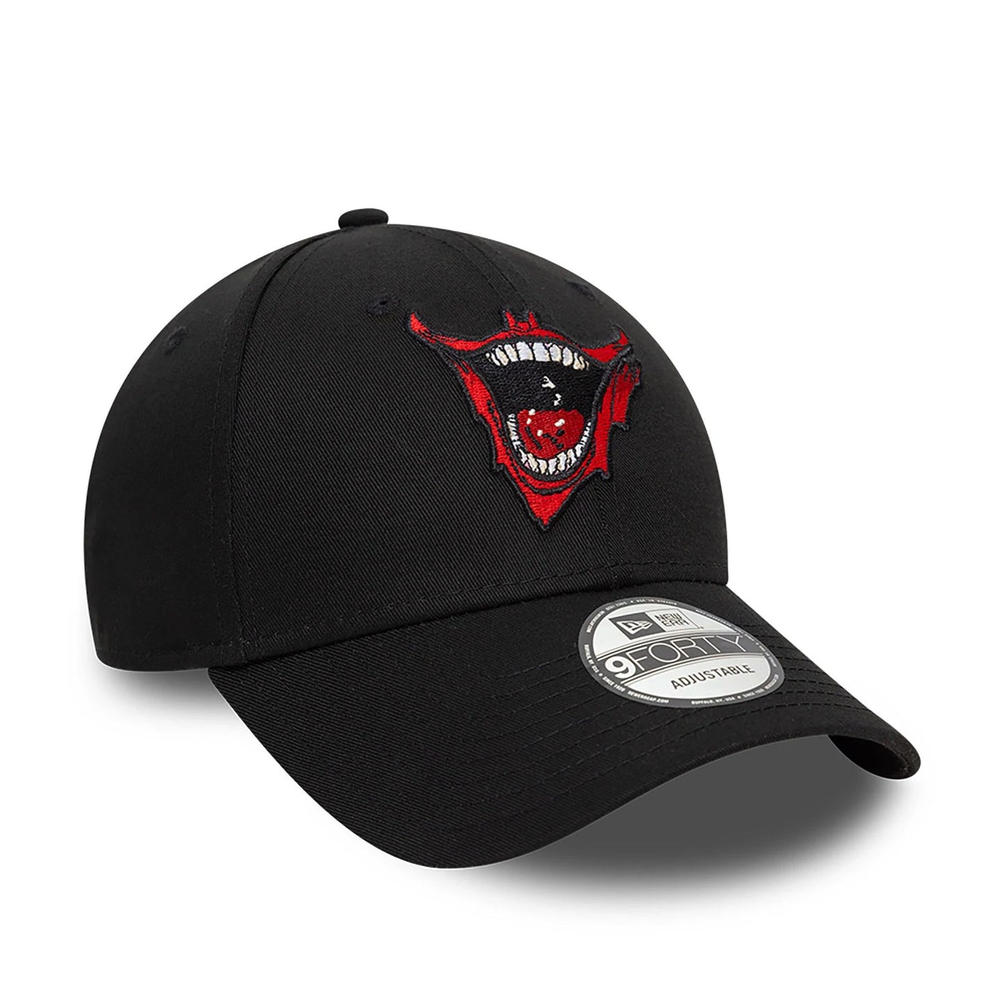 This is a Joker Laughing Smile Black 9FORTY Adjustable Cap 3