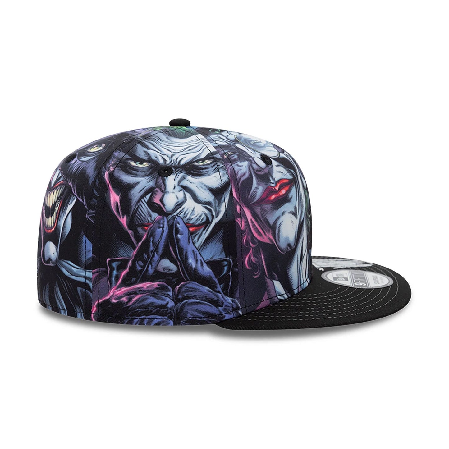 This is a Joker All Over Photo Multi 9FIFTY Snapback Adjustable Cap 6