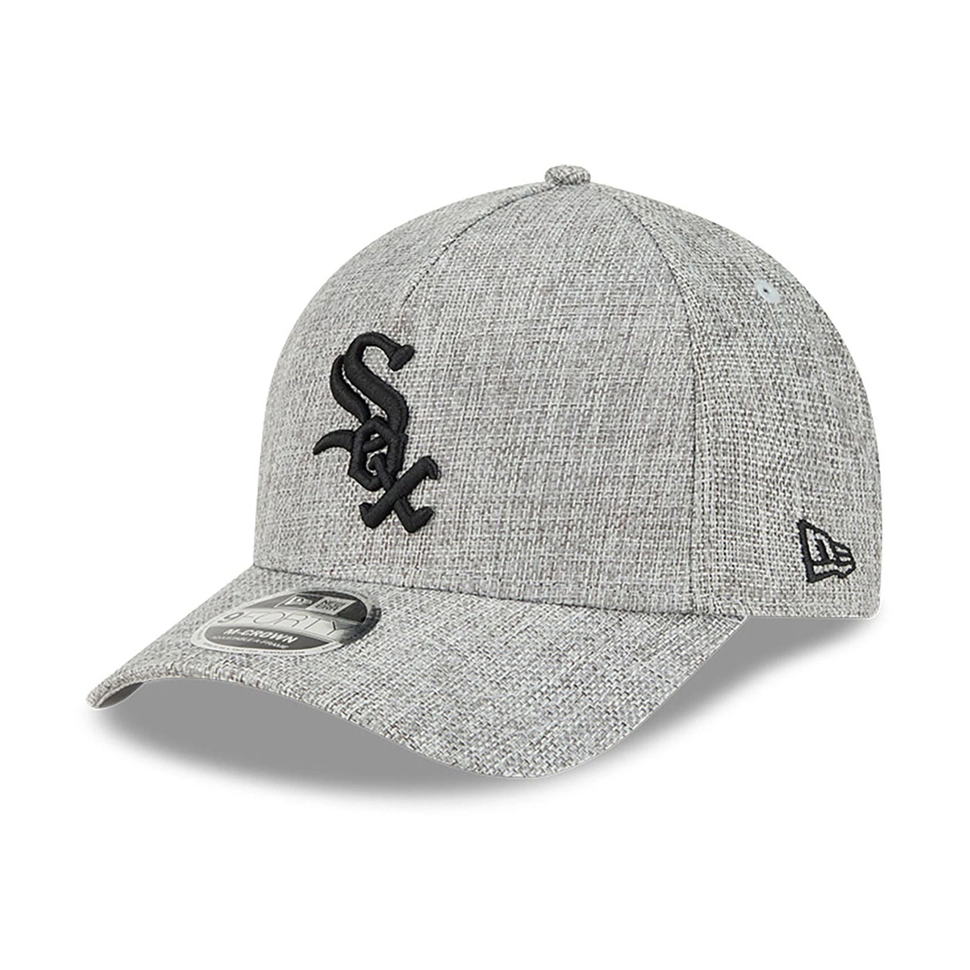 This is a Chicago White Sox Cotton Weave Grey 9FORTY M-Crown A-Frame Adjustable Cap 1