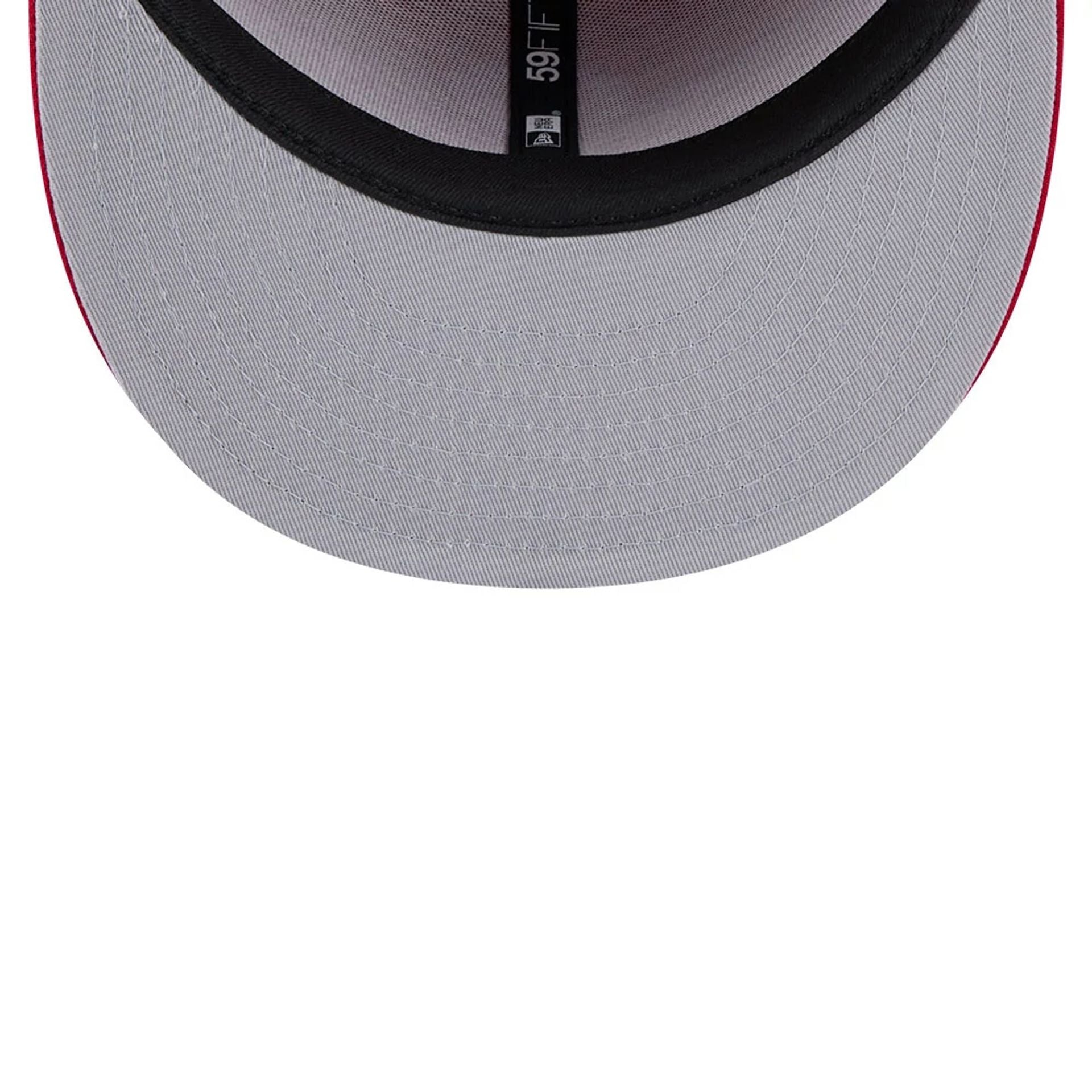 This is a Philadelphia Phillies OTC Pattern Red 59FIFTY Fitted Cap 2