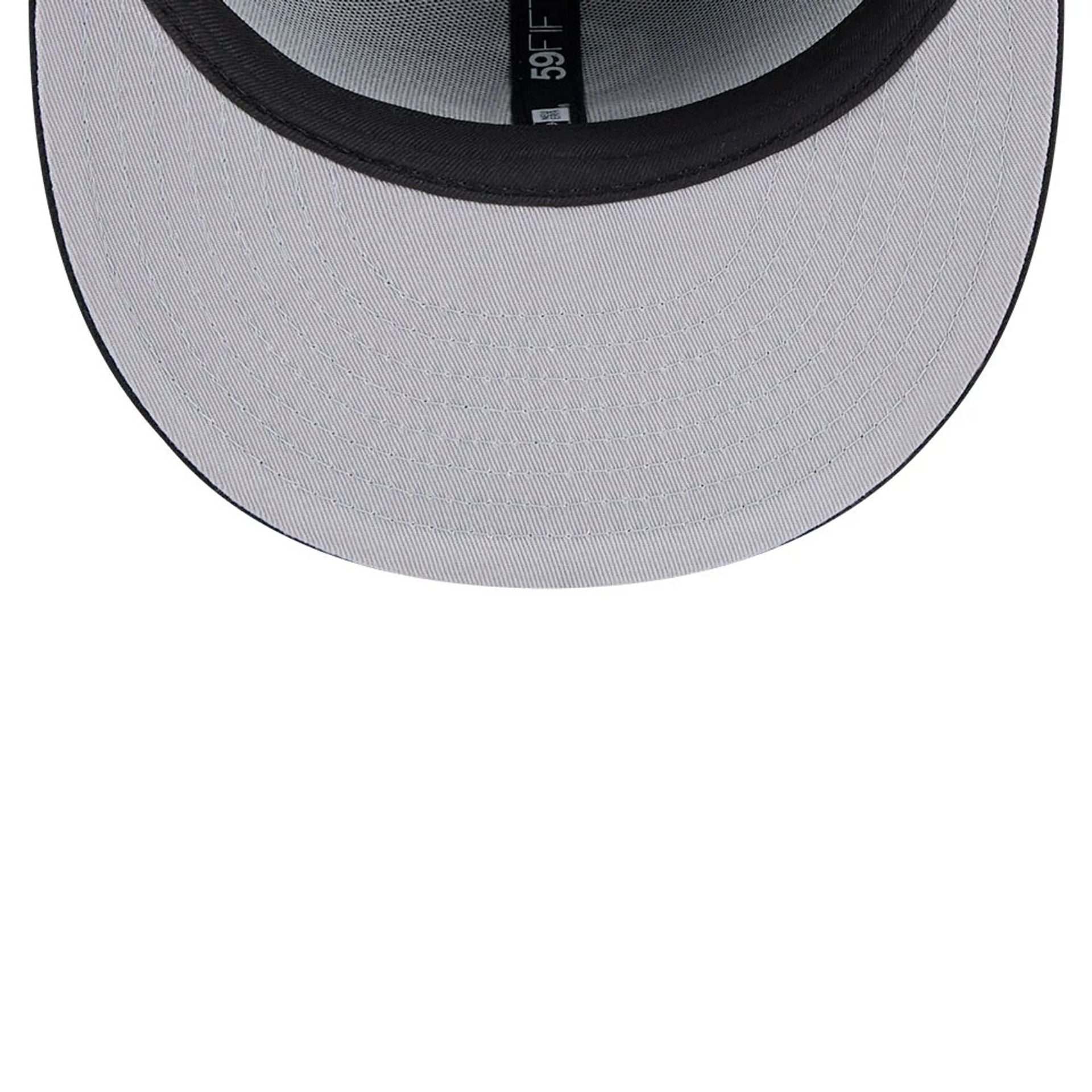 This is a Chicago White Sox OTC Pattern Black 59FIFTY Fitted Cap 2