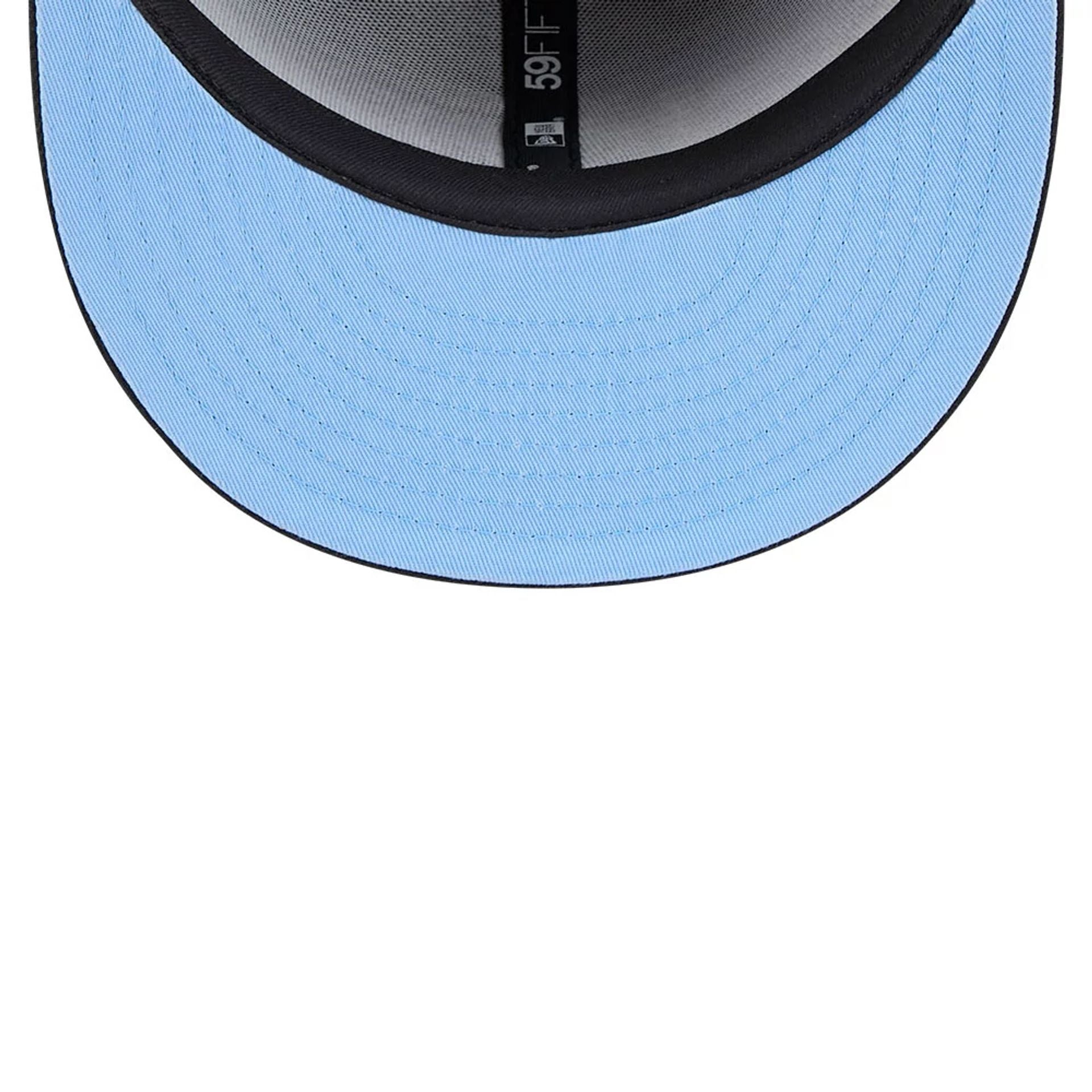 This is a Seattle Mariners Tonal Koi Black 59FIFTY Fitted Cap 2