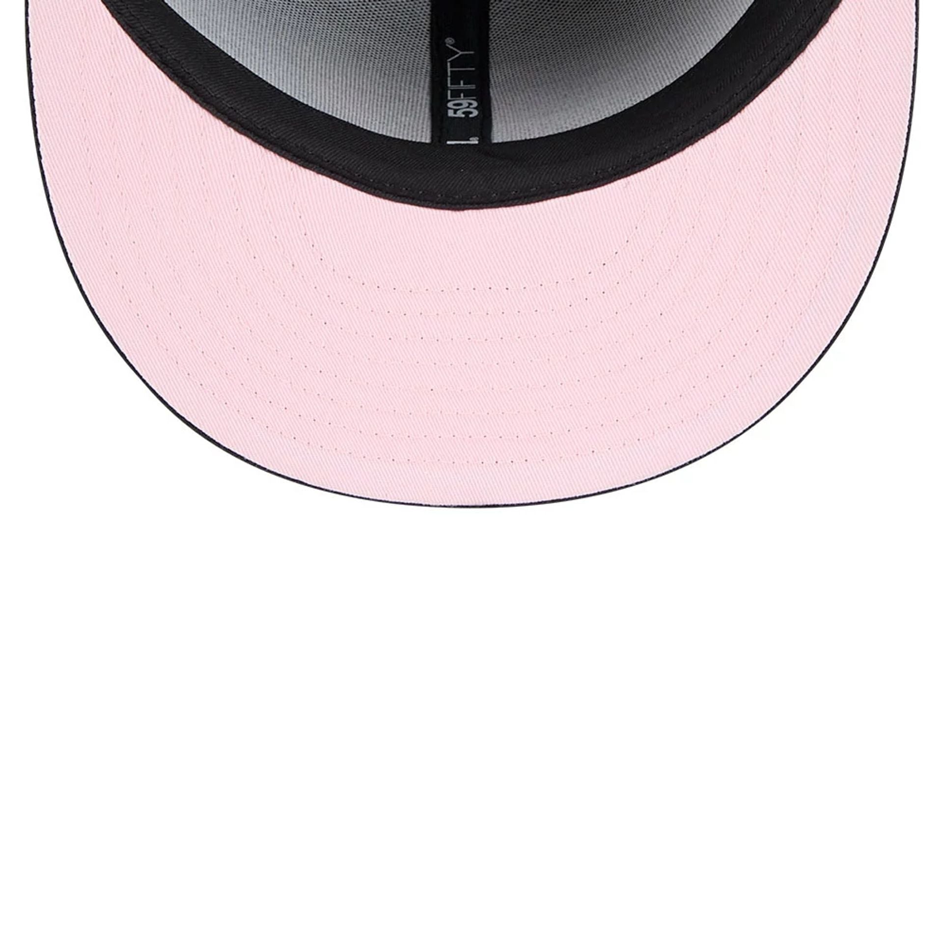 This is a San Diego Padres Tonal Koi Black 59FIFTY Fitted Cap 2