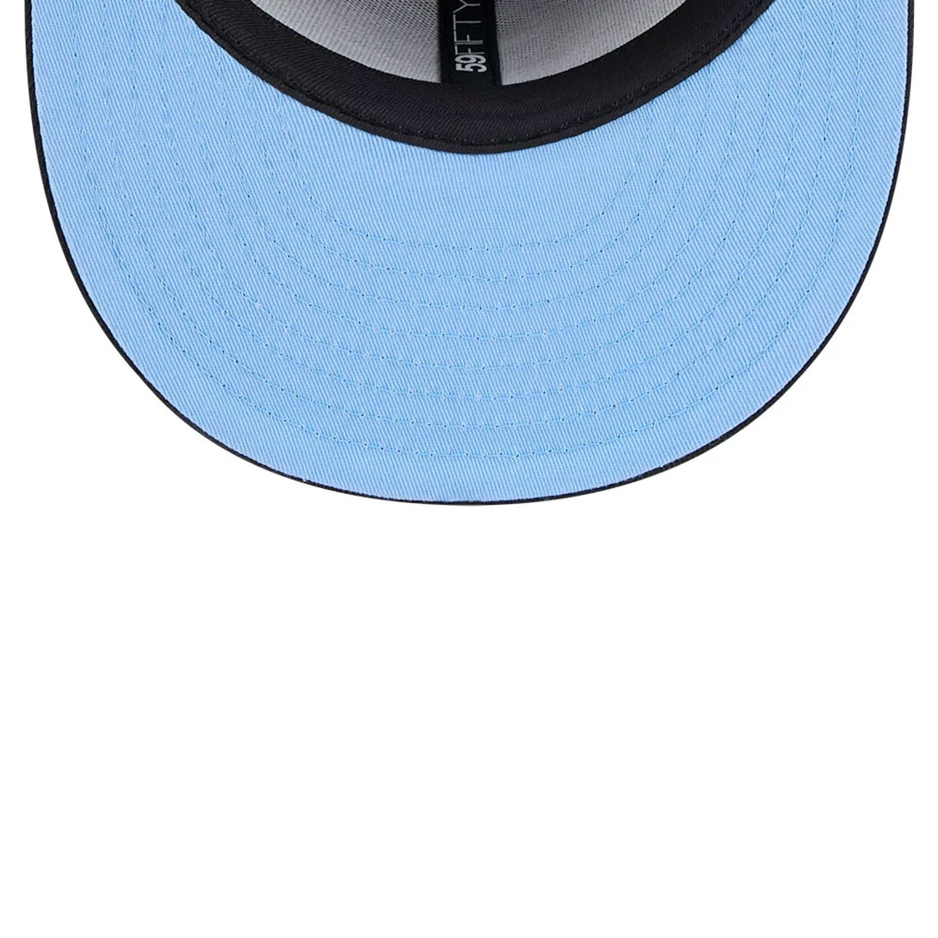 This is a Chicago White Sox Tonal Koi Black 59FIFTY Fitted Cap 2