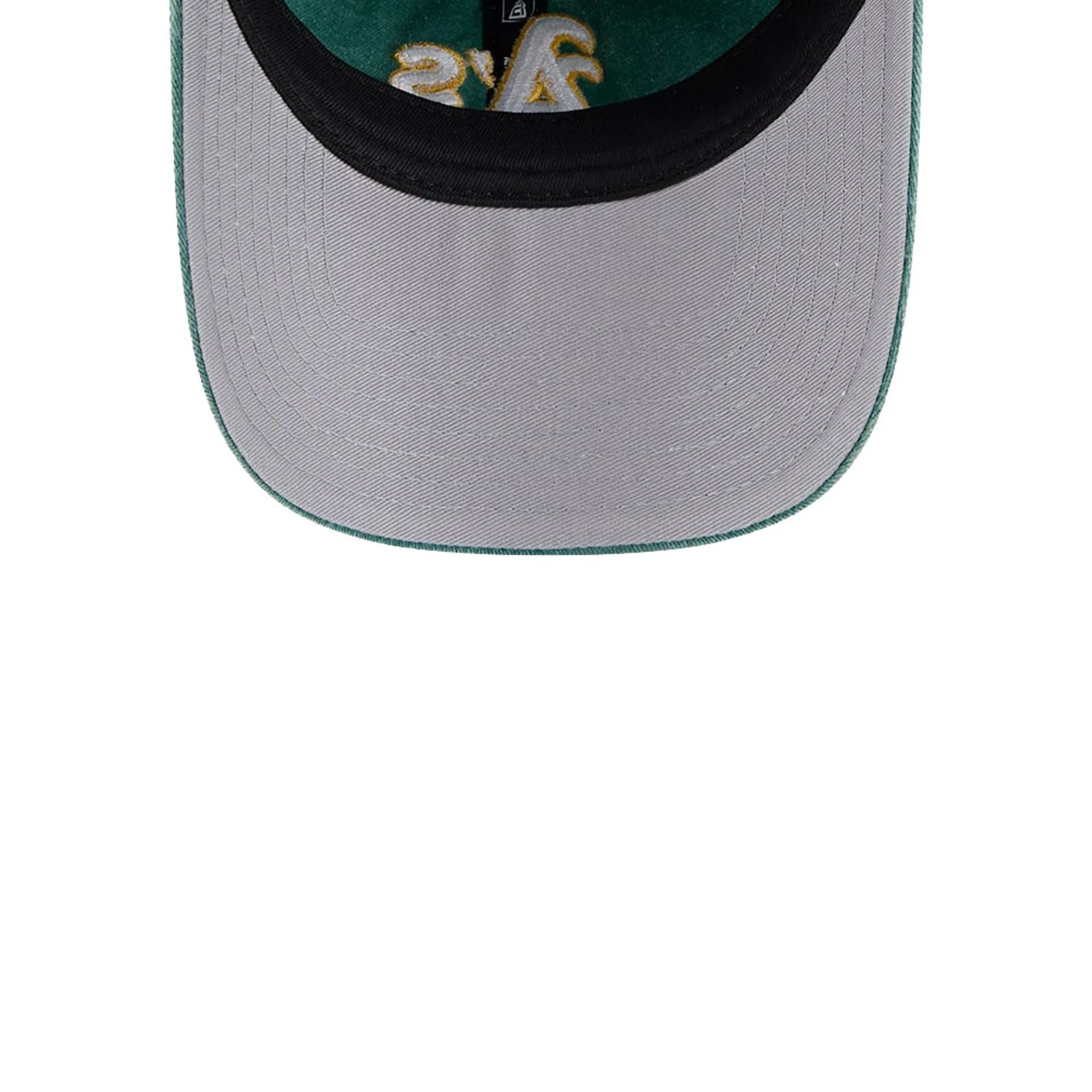 This is a Oakland Athletics Washed Contrast Dark Green 9TWENTY Adjustable Cap 2