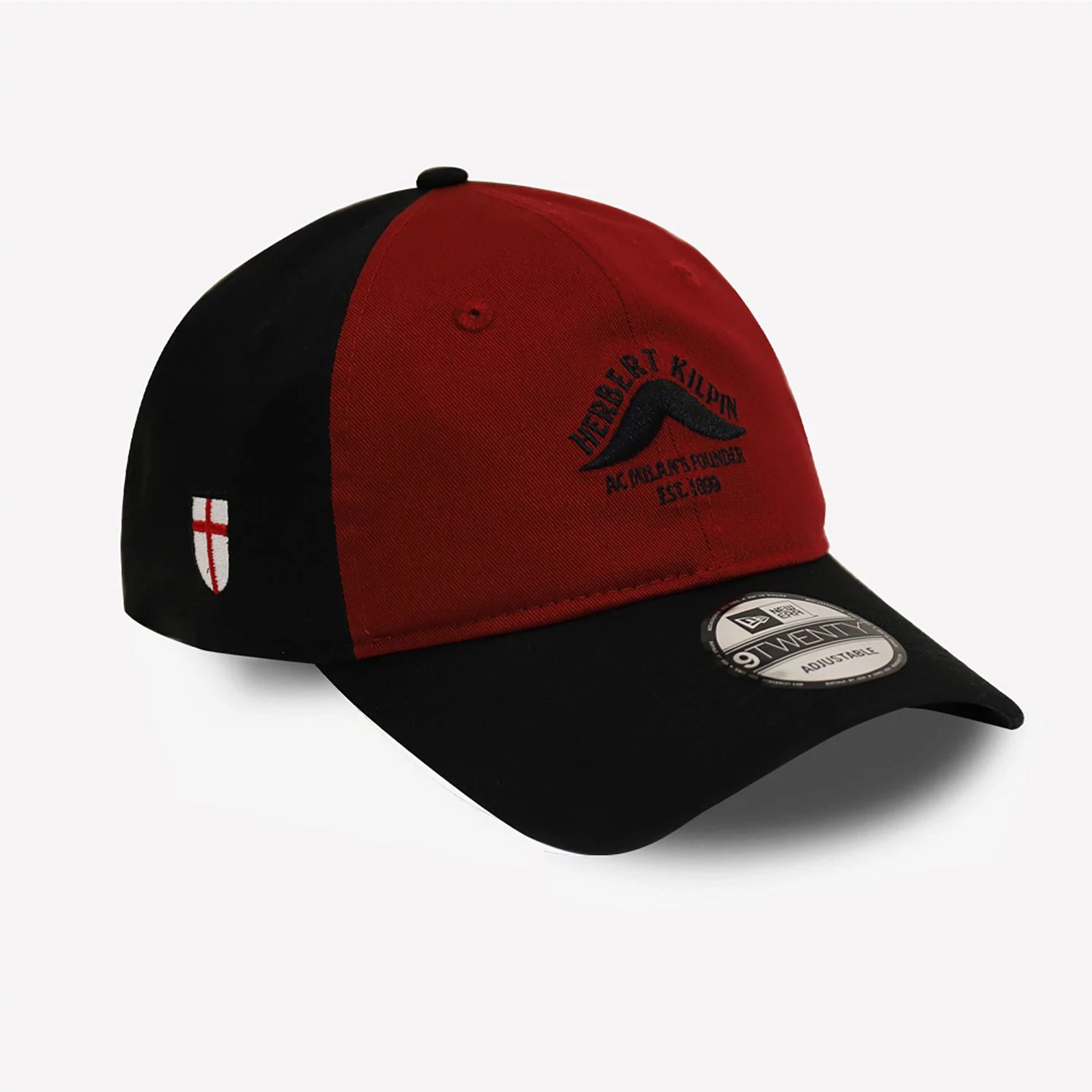 This is a AC Milan Herbert Kilpin Black 9TWENTY Adjustable Cap 1