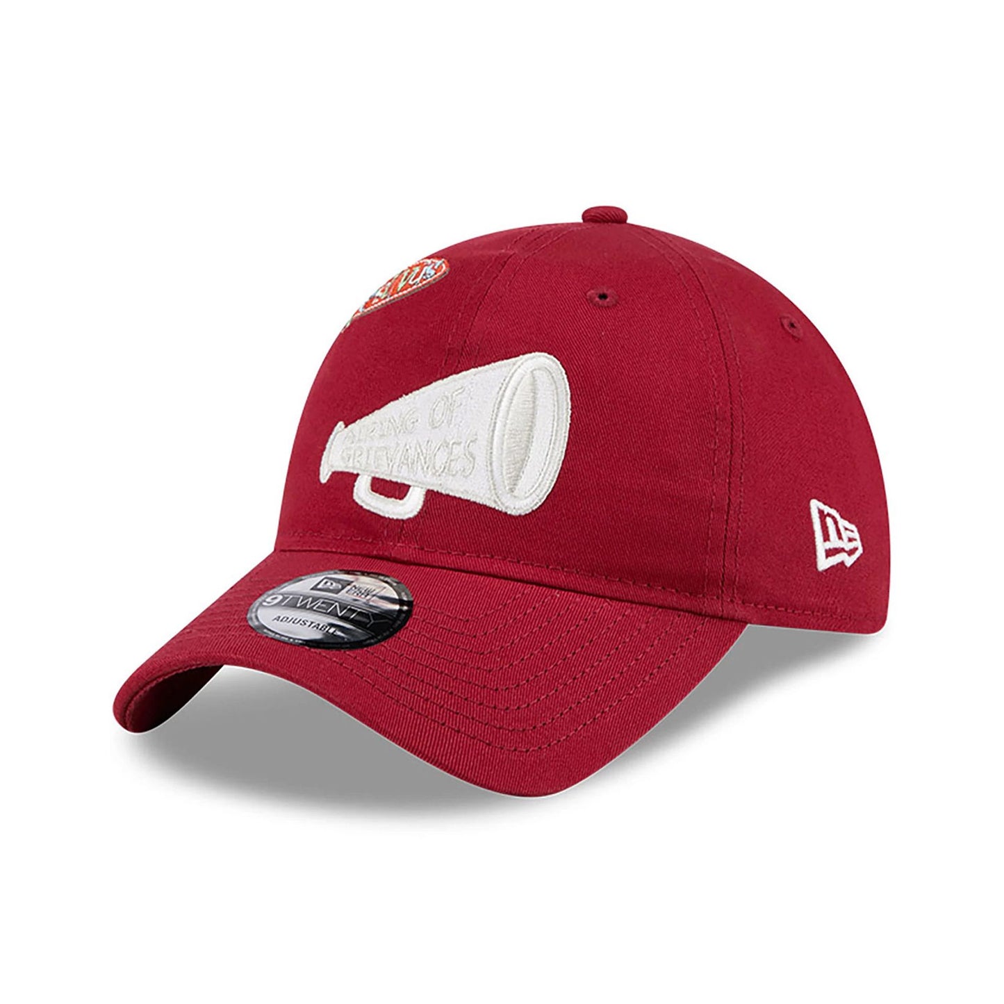 This is a Seinfeld Festivus Dark Red 9TWENTY Adjustable Cap 1