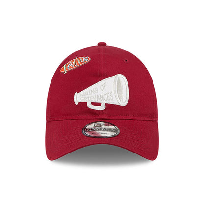 This is a Seinfeld Festivus Dark Red 9TWENTY Adjustable Cap 2