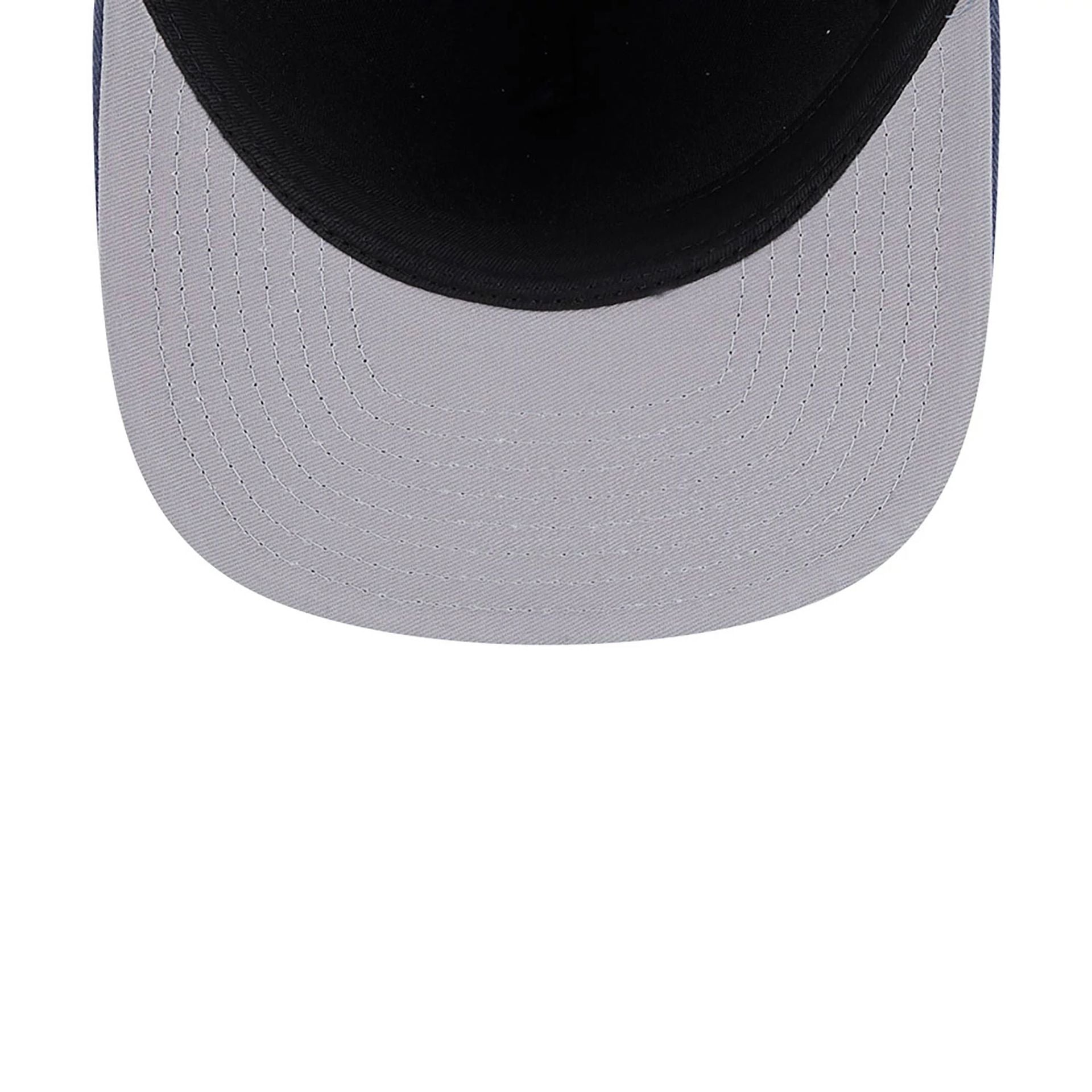 This is a New York Yankees Pigment Dye Navy 59FIFTY A-Frame Fitted Cap 2