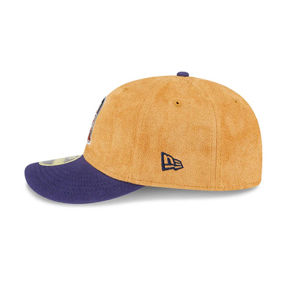 This is a Detroit Tigers Tan Texture Beige Low Profile 59FIFTY Fitted Cap 7