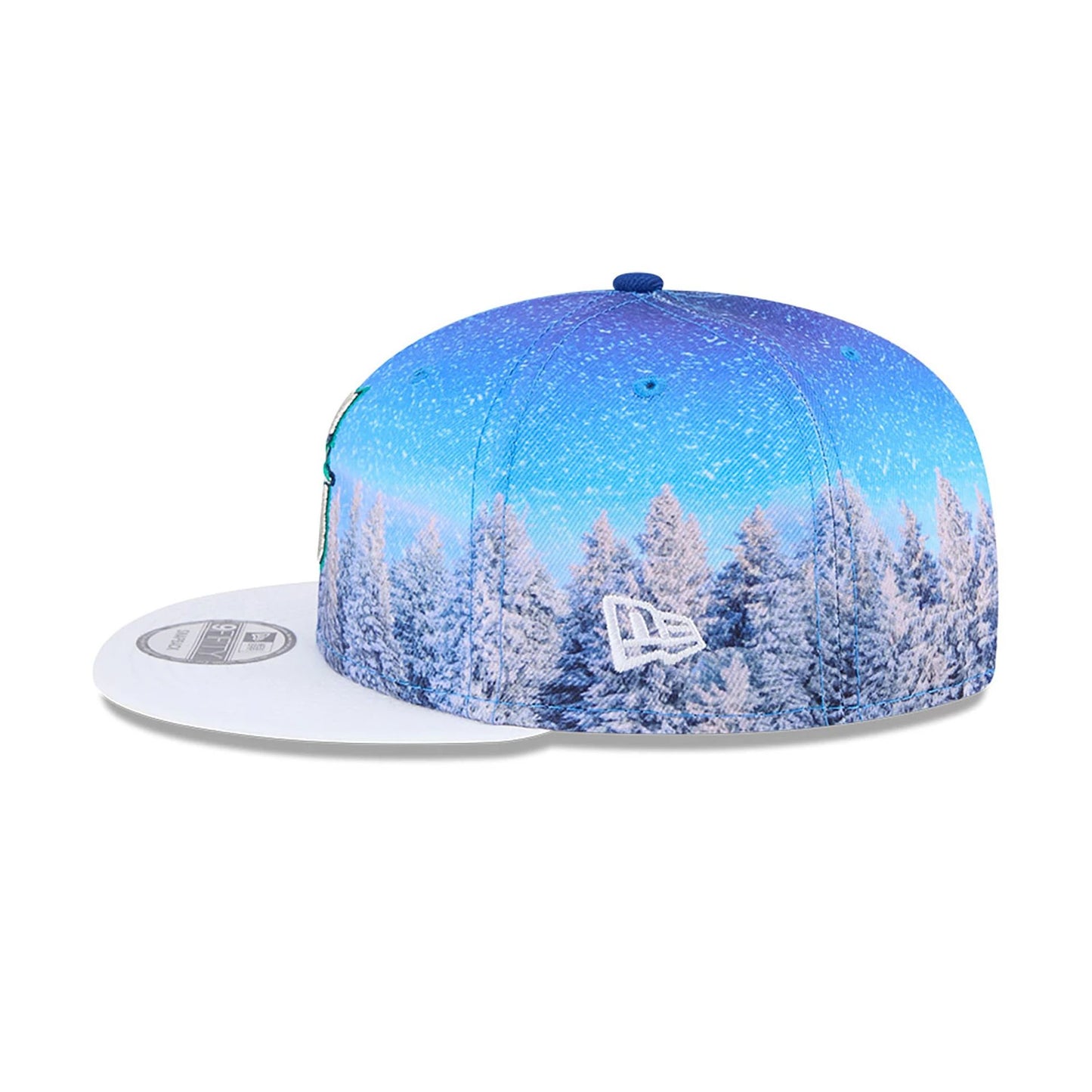 This is a Seattle Mariners Winter Photoreal Blue 9FIFTY Snapback Cap 6