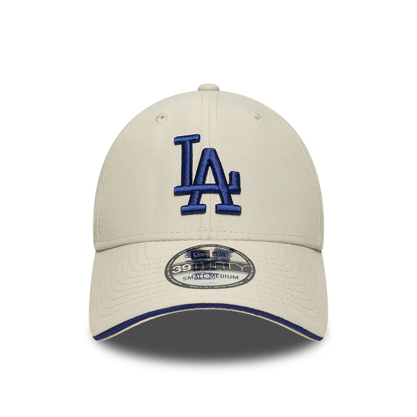 This is a LA Dodgers Team Colour Cream 39THIRTY Stretch-Fit Cap 2