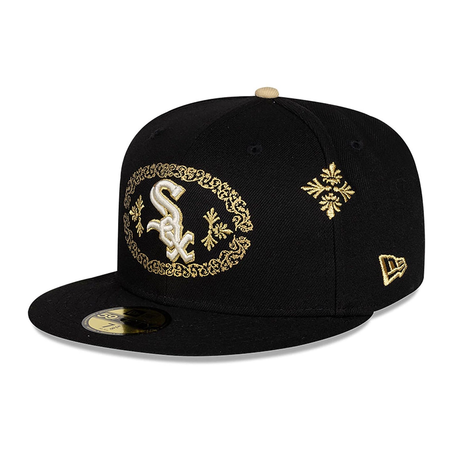 This is a Chicago White Sox Charro Black 59FIFTY Fitted Cap 3