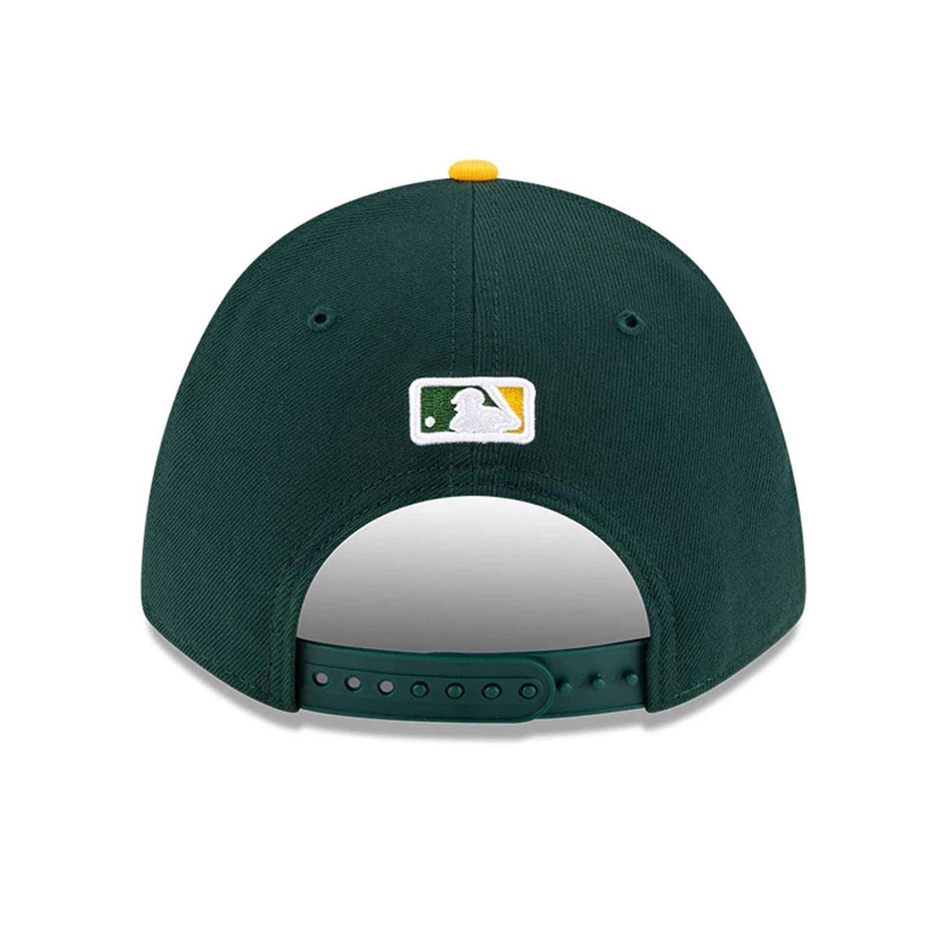 This is a Oakland Athletics MLB Player Replica Dark Green 9FORTY M-Crown Adjustable Cap 4