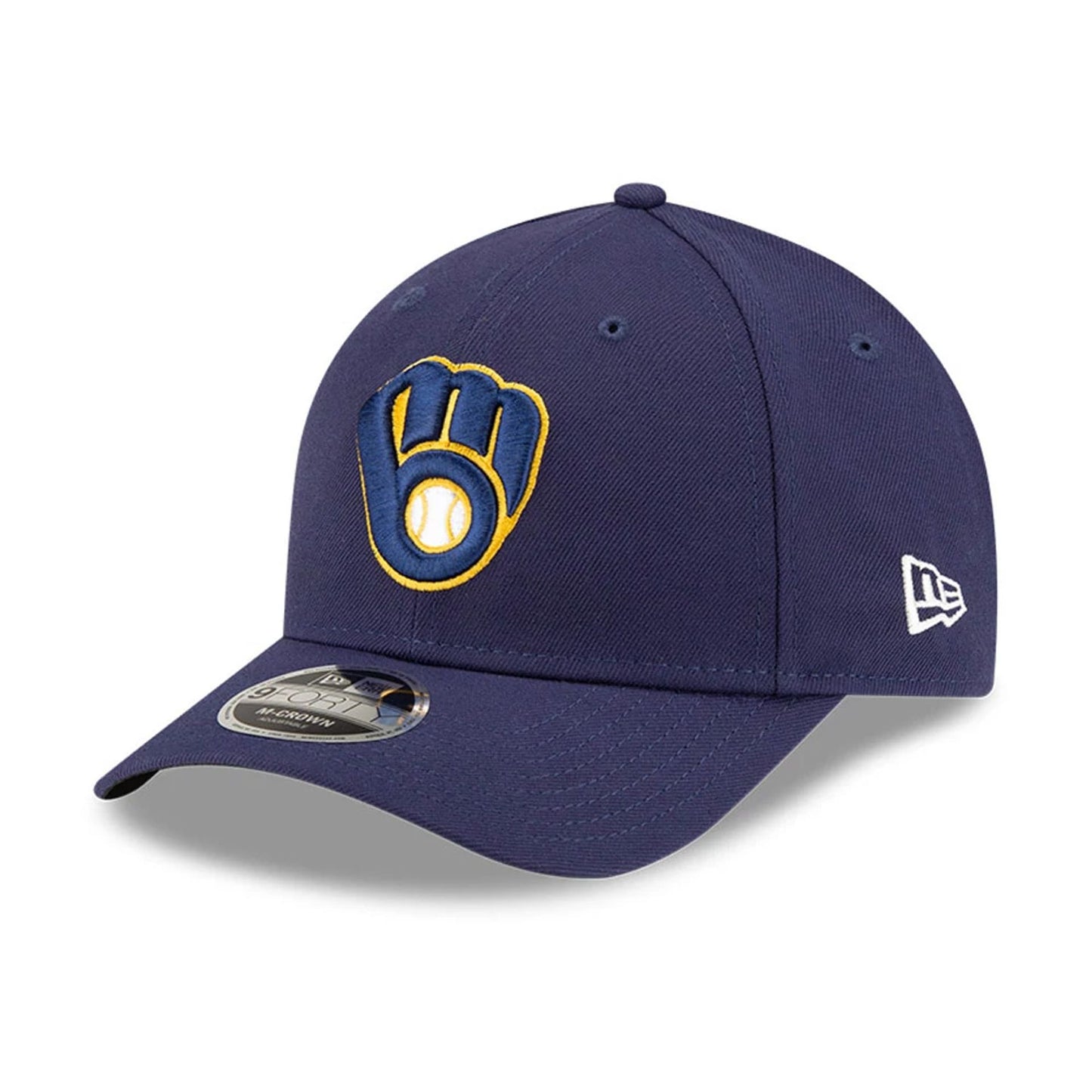 This is a Milwaukee Brewers MLB Player Replica Navy 9FORTY M-Crown Adjustable Cap 1