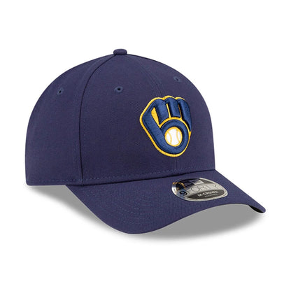 This is a Milwaukee Brewers MLB Player Replica Navy 9FORTY M-Crown Adjustable Cap 3