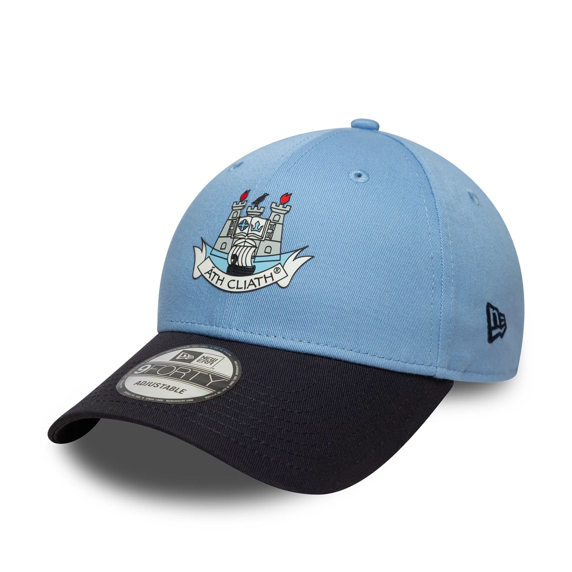 This is a Dublin GAA Pastel Blue 9FORTY Adjustable Cap 1