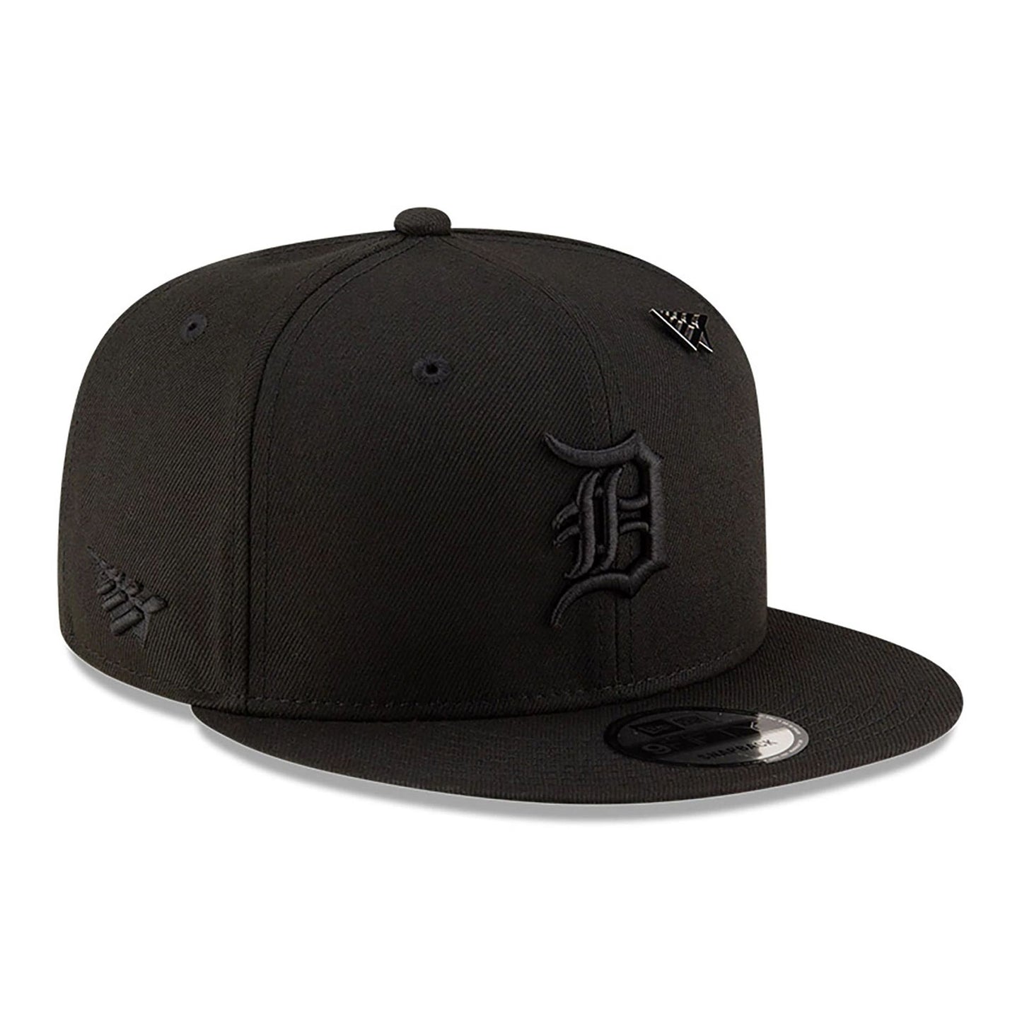 This is a Detroit Tigers Paper Planes x MLB Black 9FIFTY Snapback Cap 4