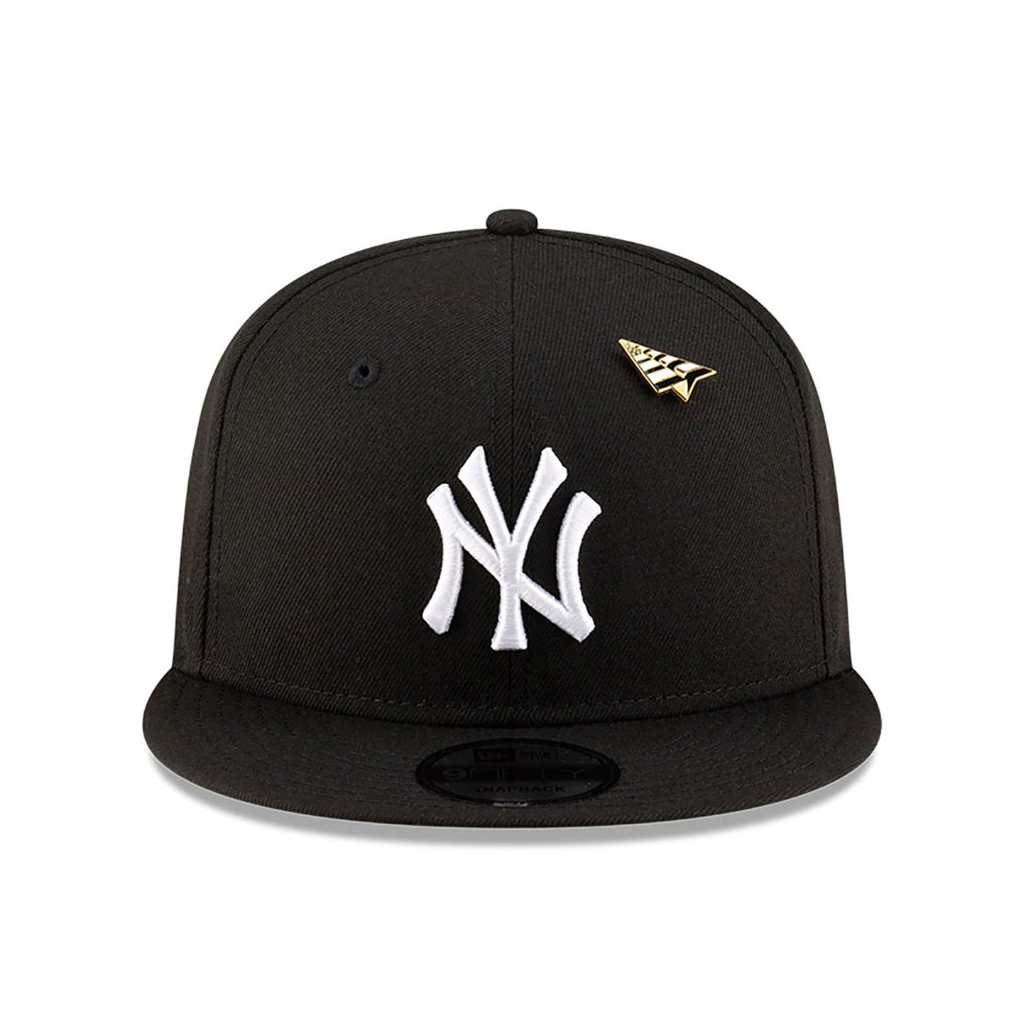 This is a New York Yankees Paper Planes x Yankees Black 9FIFTY Snapback Adjustable Cap 3