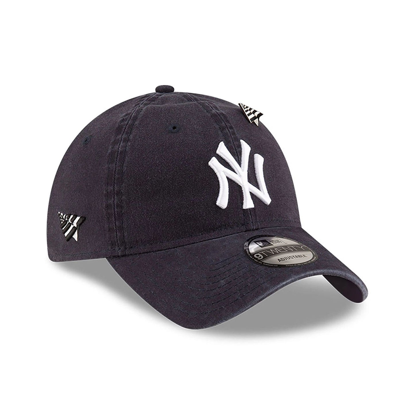 This is a New York Yankees Paper Planes x Yankees Navy 9TWENTY Adjustable Cap 1