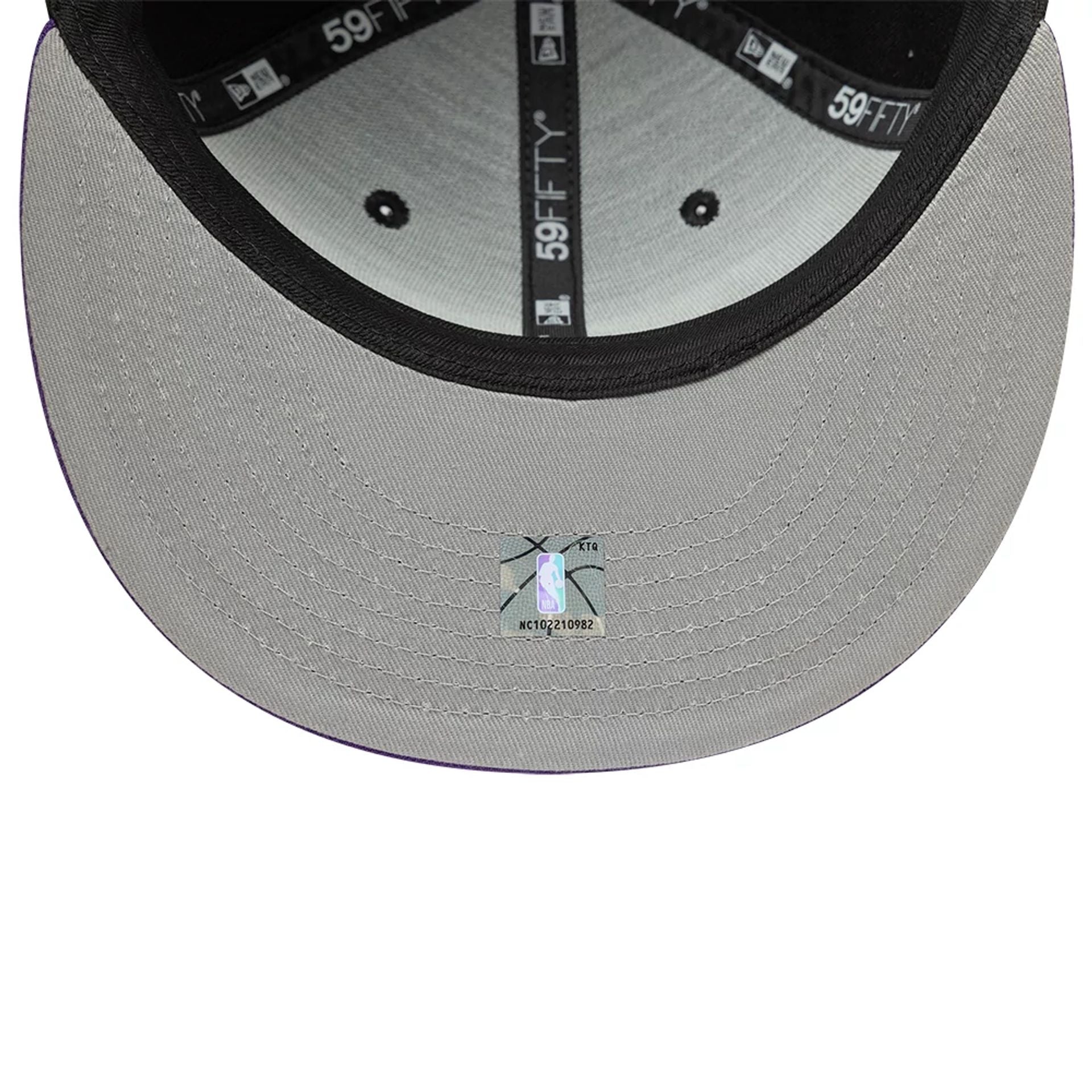 This is a Sacramento Kings NBA Statement Black 59FIFTY Fitted Cap 2