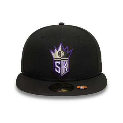 This is a Sacramento Kings NBA Classic Black 59FIFTY Fitted Cap 3