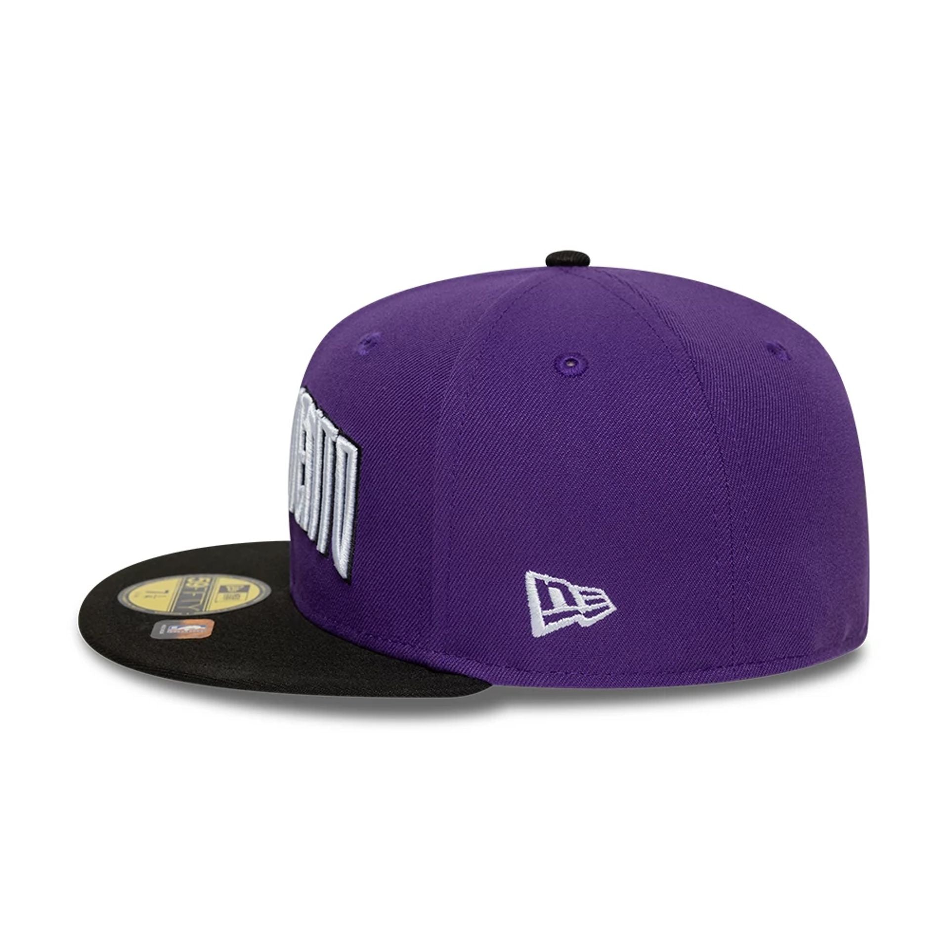 This is a Sacramento Kings NBA Classic Purple 59FIFTY Fitted Cap 7