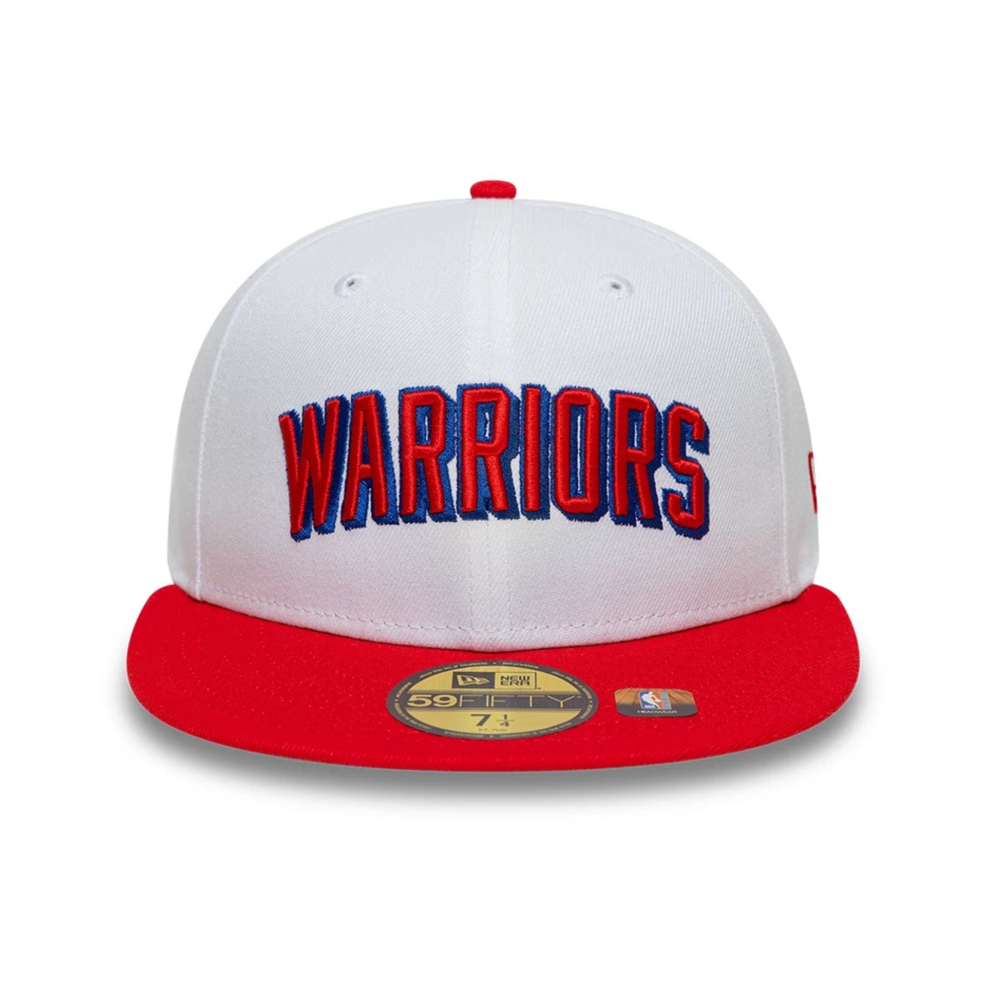 This is a Golden State Warriors NBA Classic White 59FIFTY Fitted Cap 3