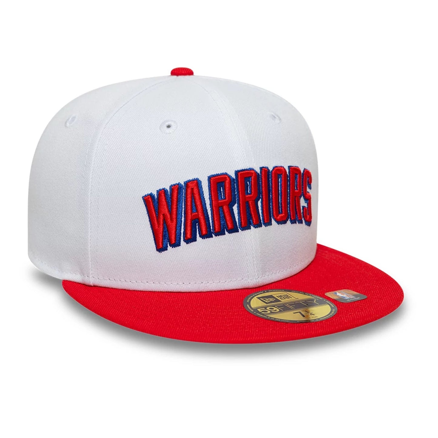 This is a Golden State Warriors NBA Classic White 59FIFTY Fitted Cap 4