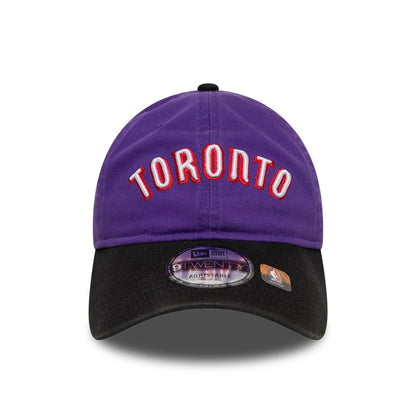 This is a Toronto Raptors NBA Classic Purple 9TWENTY Adjustable Cap 2