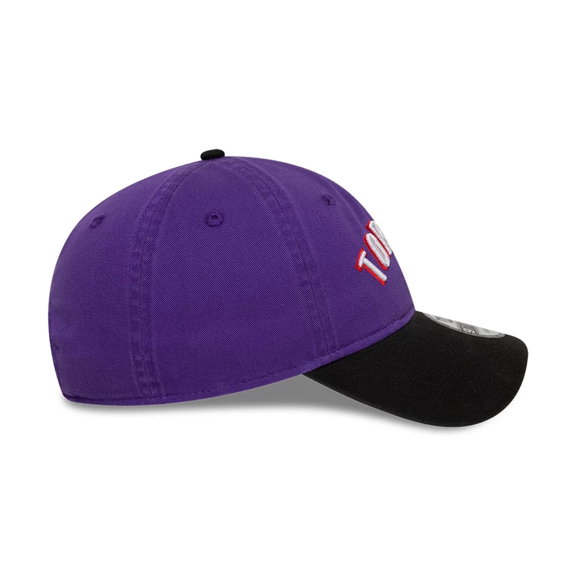 This is a Toronto Raptors NBA Classic Purple 9TWENTY Adjustable Cap 6