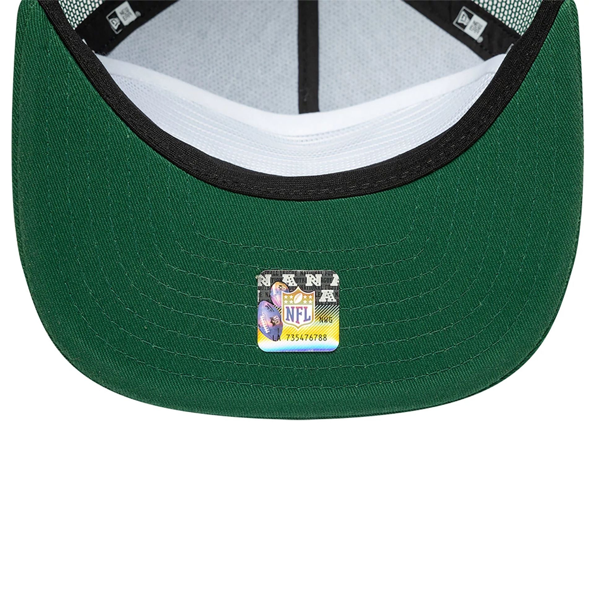 This is a New York Jets NFL International Series Games 2024 Dark Green Golfer Adjustable Cap 5